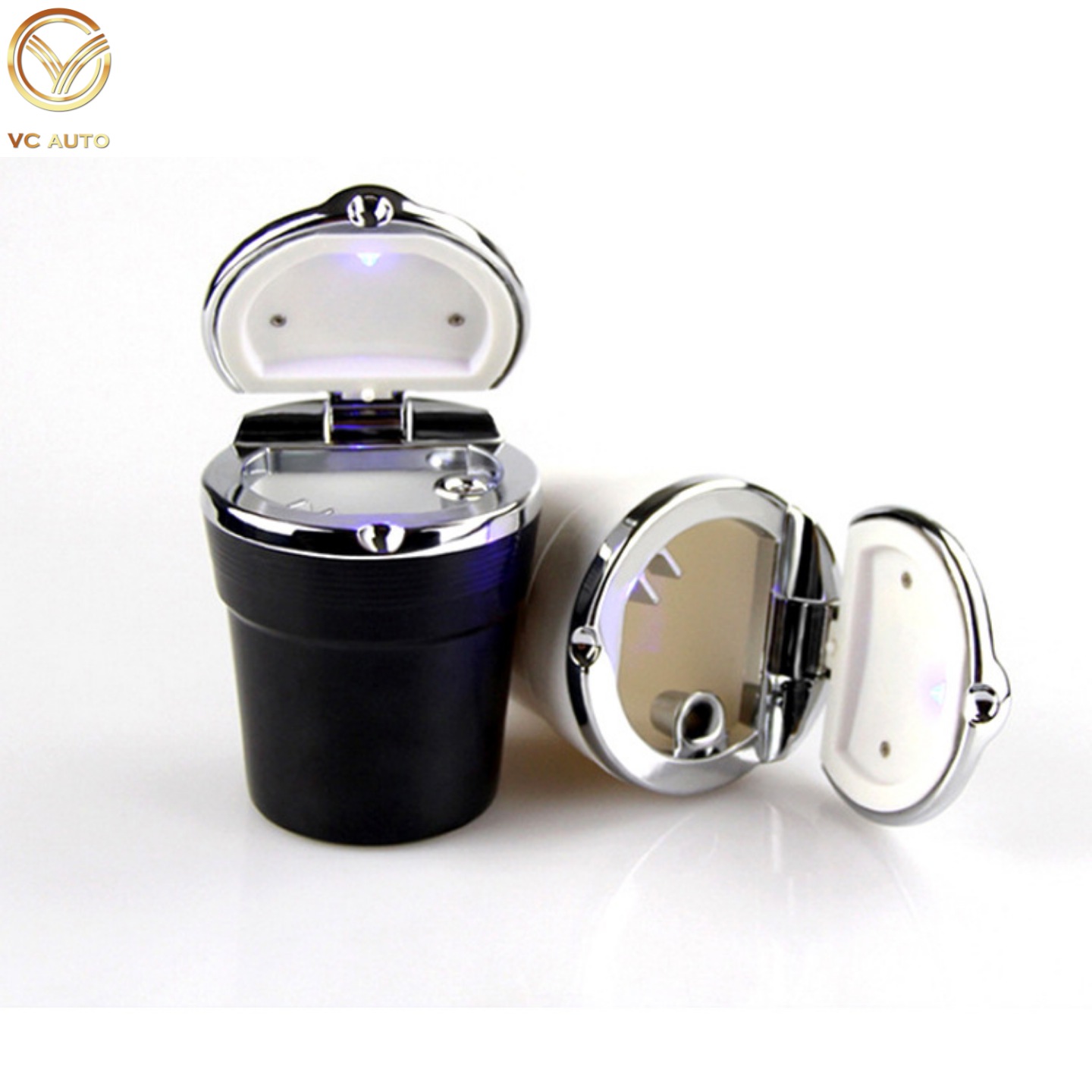 Gạt tàn trên ô tô, xe hơi tính hợp đèn led
