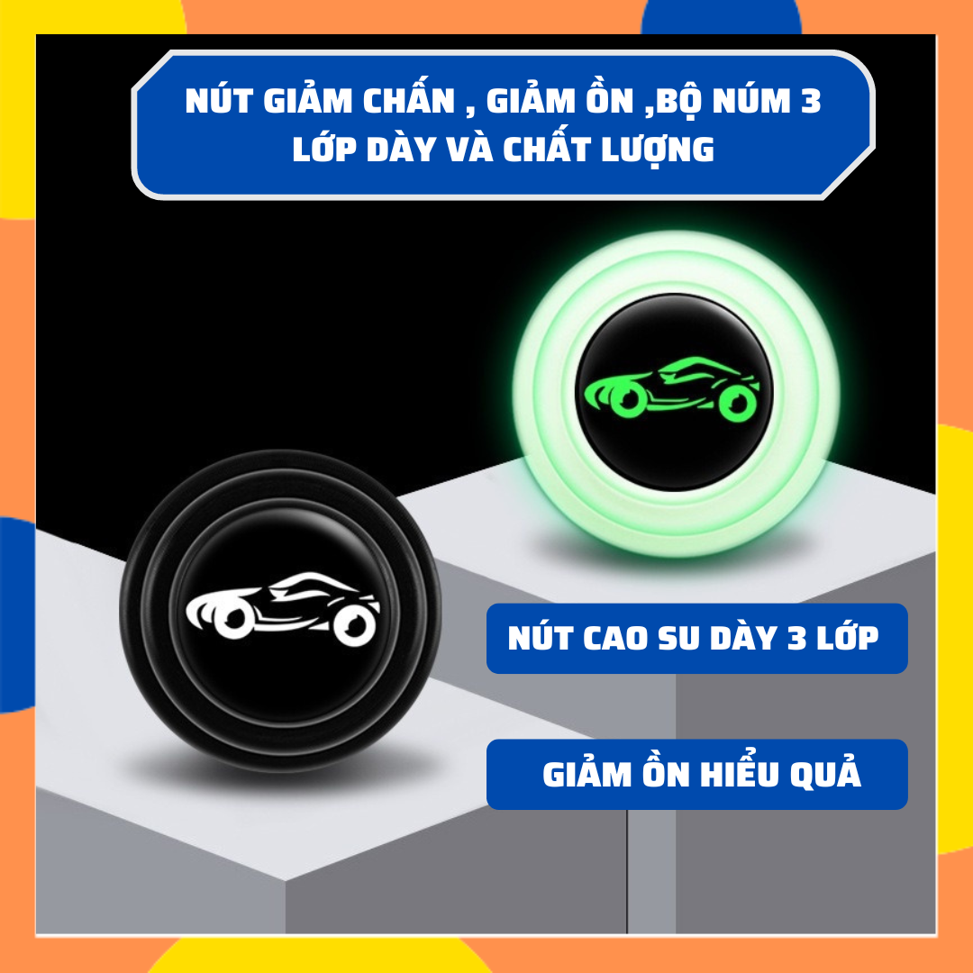 Nút giảm chấn , giảm lực đóng cửa ô tô , bộ đệm núm cao su chống va đập chống ồn cánh cửa oto, xe hơi K221