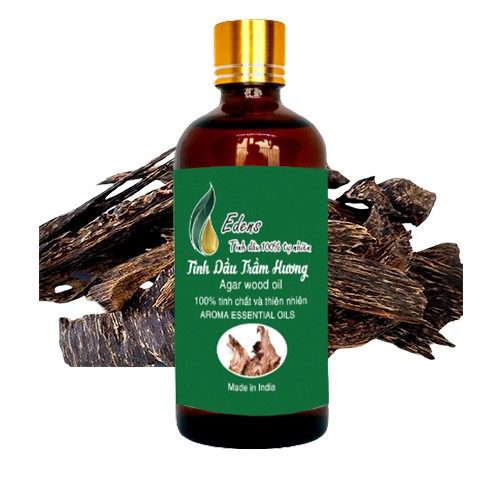 Tinh Dầu Trầm Hương Thiên Nhiên Nguyên Chất Lọ 50- 100ml - Tinh dầu xông phòng, hương thơm mát dịu thanh tịnh