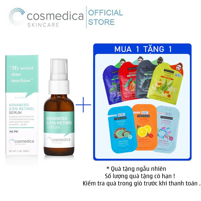 Tinh Chất Làm Trẻ Hóa Da Cosmedica 2.5% Retinol Facial Serum