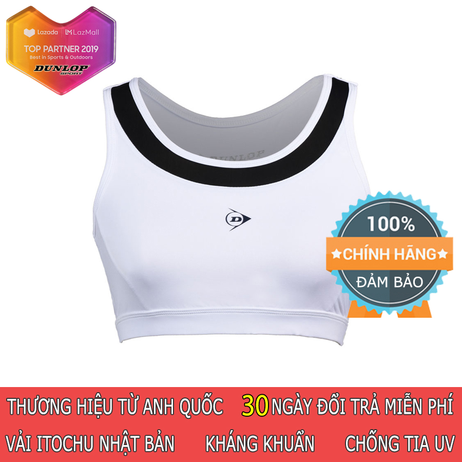 Áo bra thể thao nữ dunlop - dagys9149-2b hàng chính hãng thương hiệu anh quốc