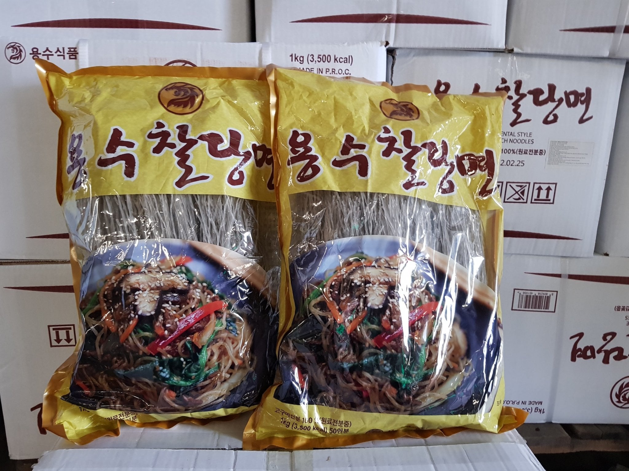 Miến khoai lang hàn quốc Yongsoo 1KG Không