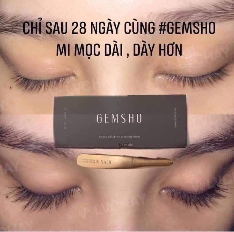 [Chính Hãng] Serum Dưỡng Mi Gemsho (Gemsho Eyelash & Eyebrow Enhancing Serum)