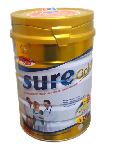 Sữa Sure Gold 900g Dành Cho Người Già Tăng Sức Đề Kháng và Phục Hồi Sức Khỏe - Tim mạch