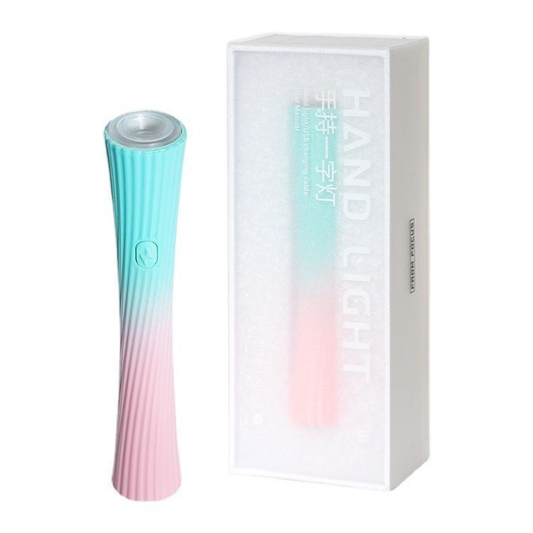 Máy hơ móng tay mini cầm tay tích điện | đèn hơ cầm tay gel led uv mini