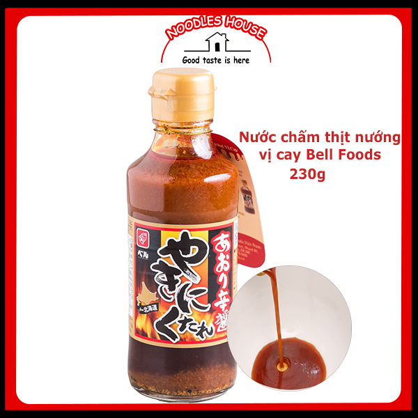 [Free Shipping] Nước Chấm Thịt Nướng Vị Cay Nhật Bản Bell Foods 230g - Bell Foods BBQ Spicy Sauce 230g