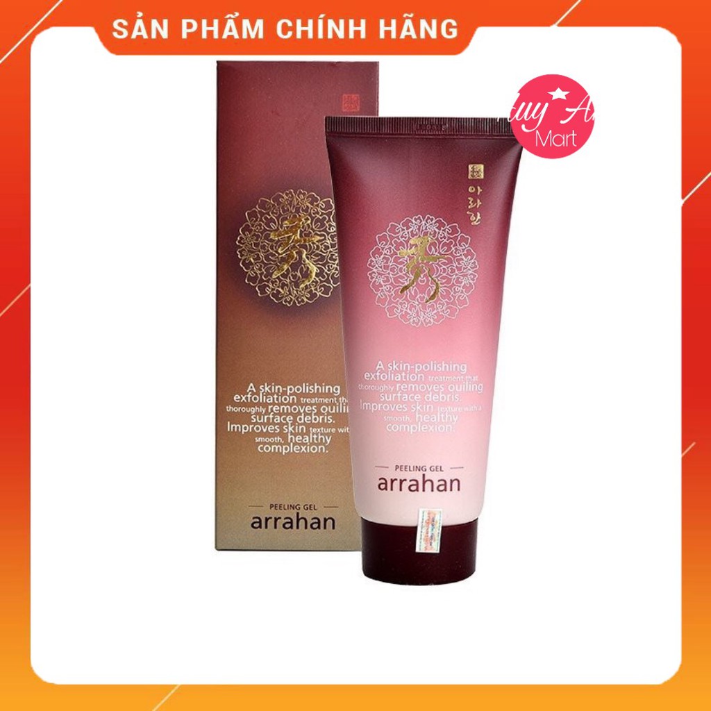 Tẩy tế bào da chết chiết xuất từ quả la hán arrahan hàn quốc 180ml hàng nhập khẩu tẩy da chết arrahan hàn quốc