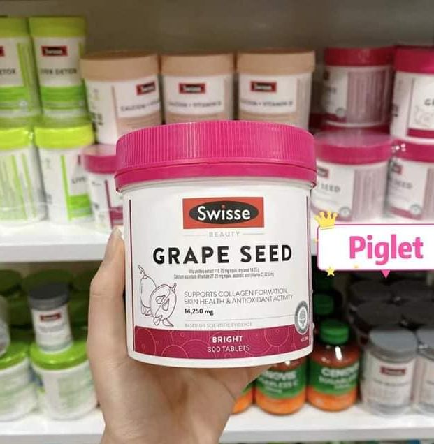 Swisse Ultiboost Grape Seed 14250mg 300 Tablets - 300 viên