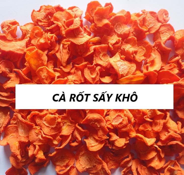 [HCM]Cà rốt sấy lạnh 50g