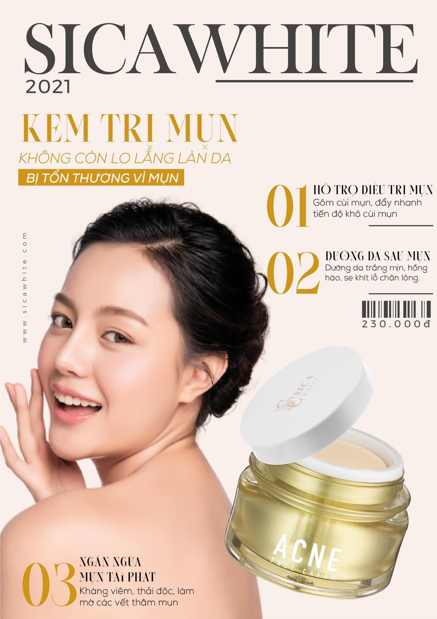 Face acne cream - freesgip + quà - hongvanshop995