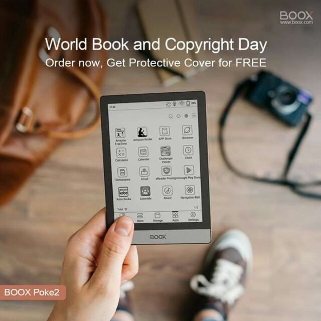 Máy đọc sách Onyx Boox Poke 2 .