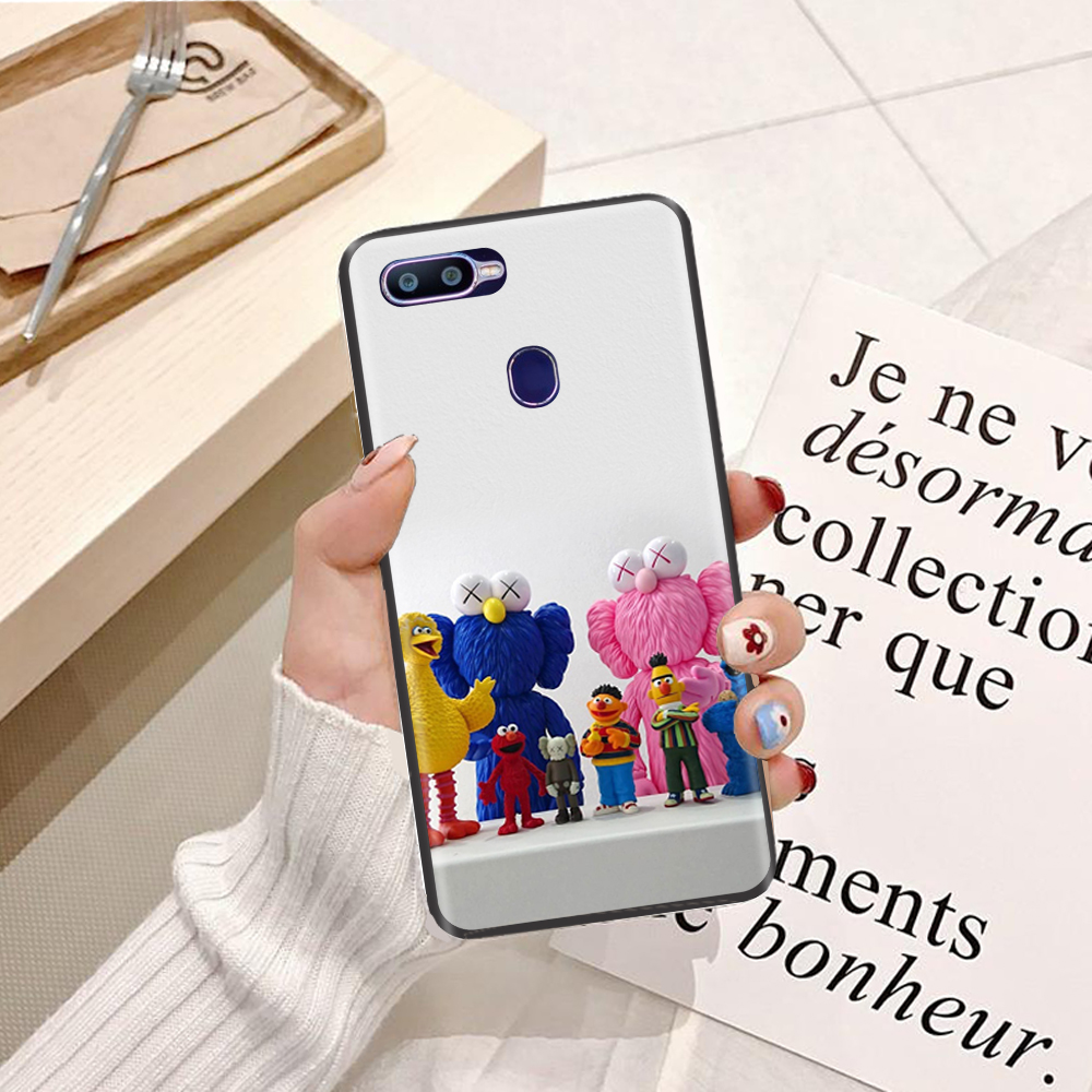 [HCM]Ốp lưng điện thoại Oppo F1 / F1 Plus / F1S / F3 / F3 Lite / F3 Plus / F5 / F5 Youth / F7 / F7 Youth / F9 viền dẻo TPU BST Gấu KAWS