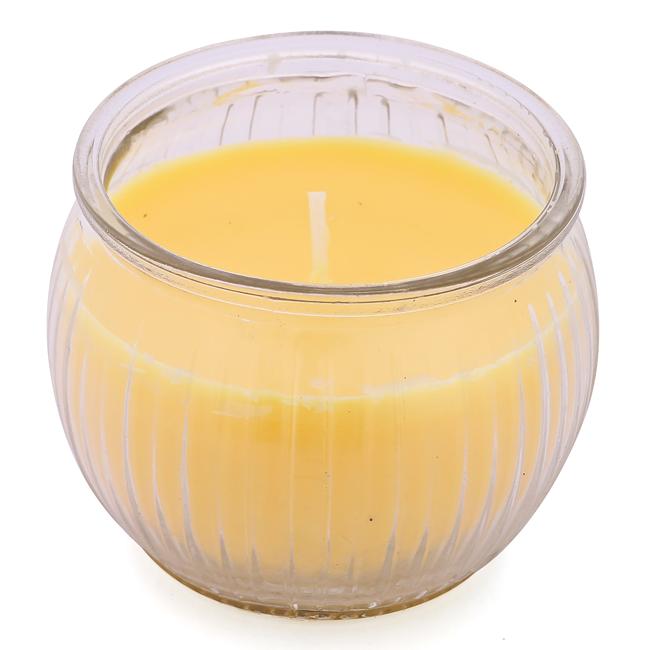 Ly nến thơm SZ Miss Candle MIC4183 7 x 6 cm (Vàng hương hoa mai)