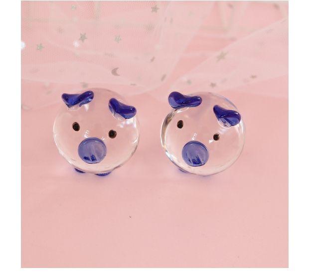 Cặp 2 con lợn pha lê trang trí quà tặng lưu niệm cực ý nghĩa, mang sự phồn thịnh - DMA store