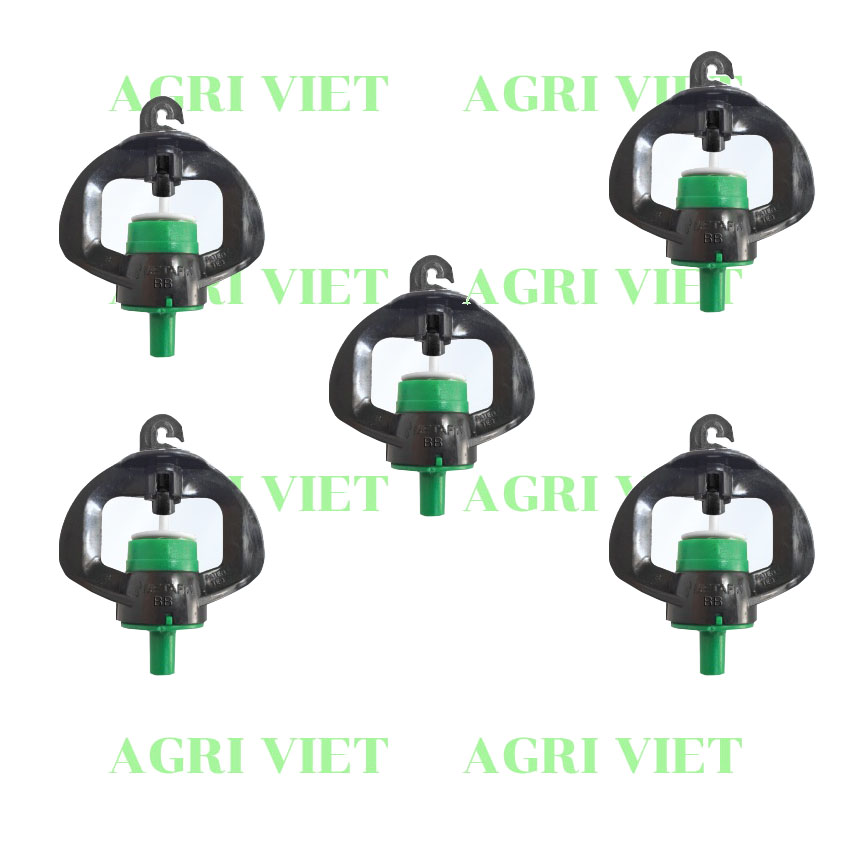 [HCM]5 béc tưới cây phun mưa chân 6ly bán kính nhỏ chuyên tưới rau hoa cây cảnh cây ươm giống các loại