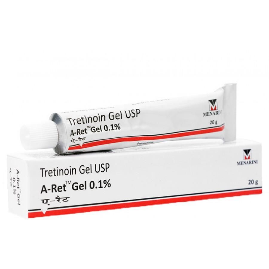 Gel tretinoin aret USP 0.1 %giảm mụn trẻ hóa da