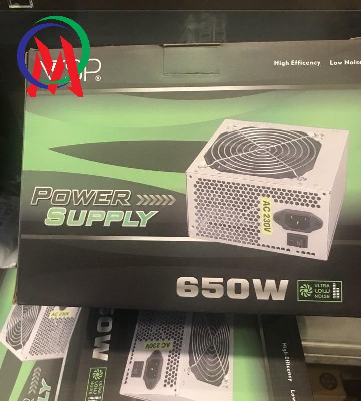 Nguồn vision 650w fan 12cm sata full box