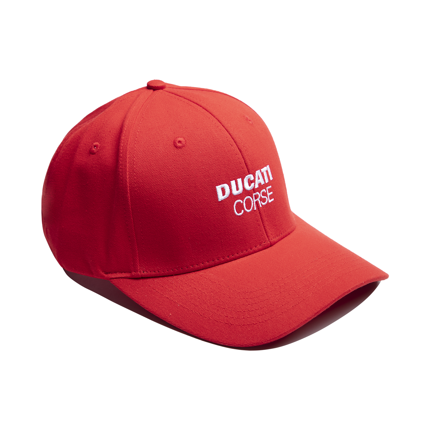 Nón lưỡi trai ducati corse màu đỏ - logo thêu