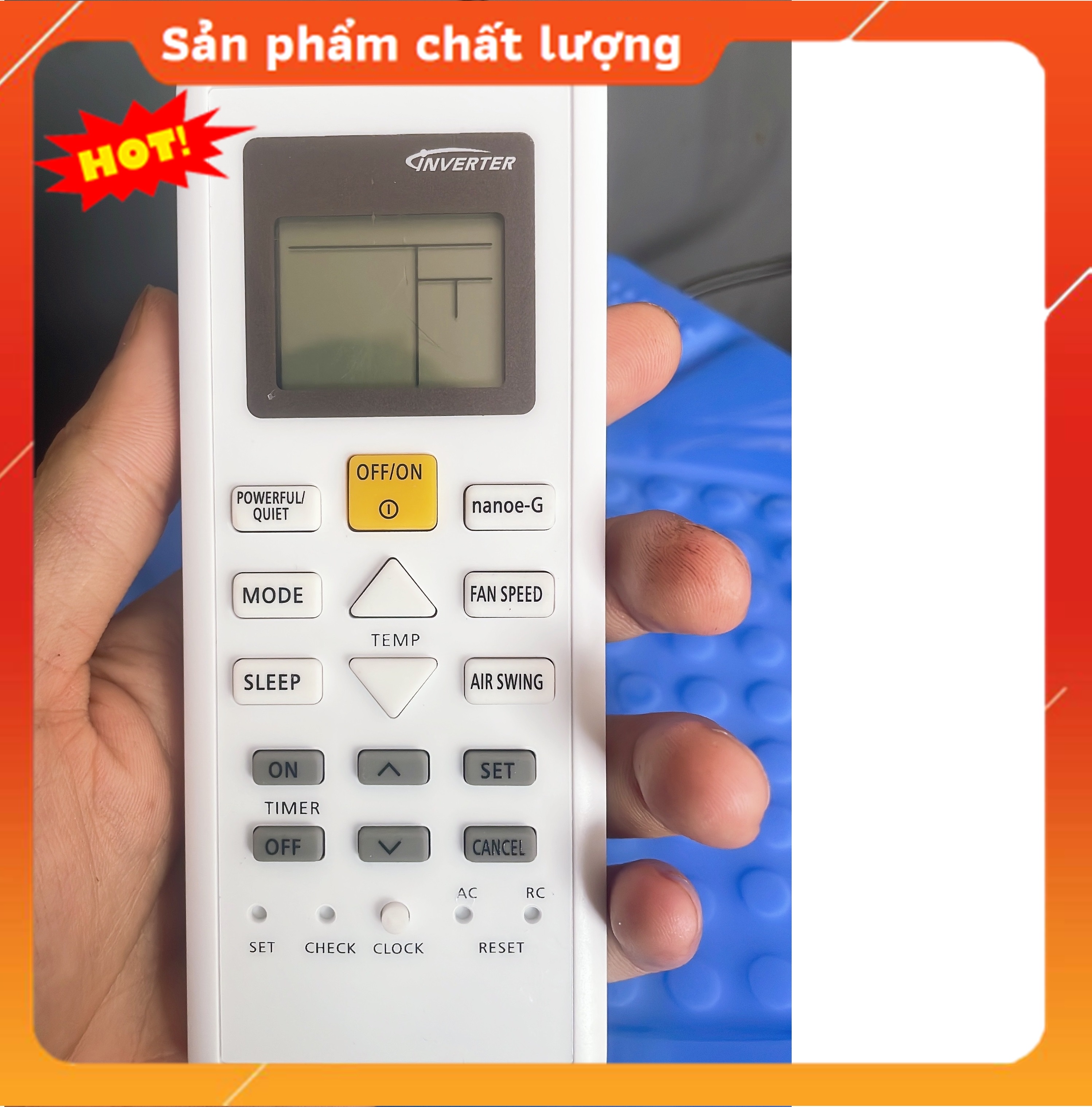 Điều Khiển Remote Máy Lạnh Panasonic đời mới nhất 1 chiều và 2 chiều