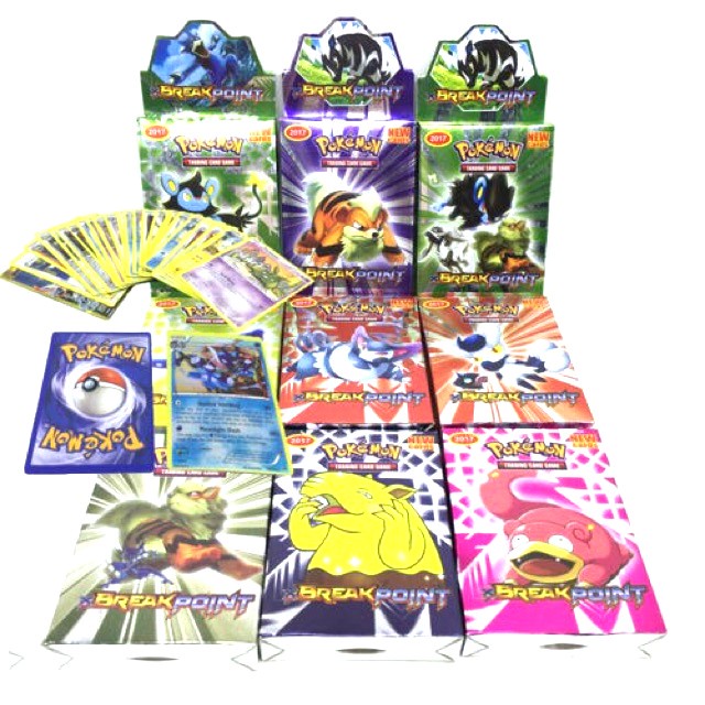 Bộ 25 thẻ bài pokemon phiên bản tiếng anh