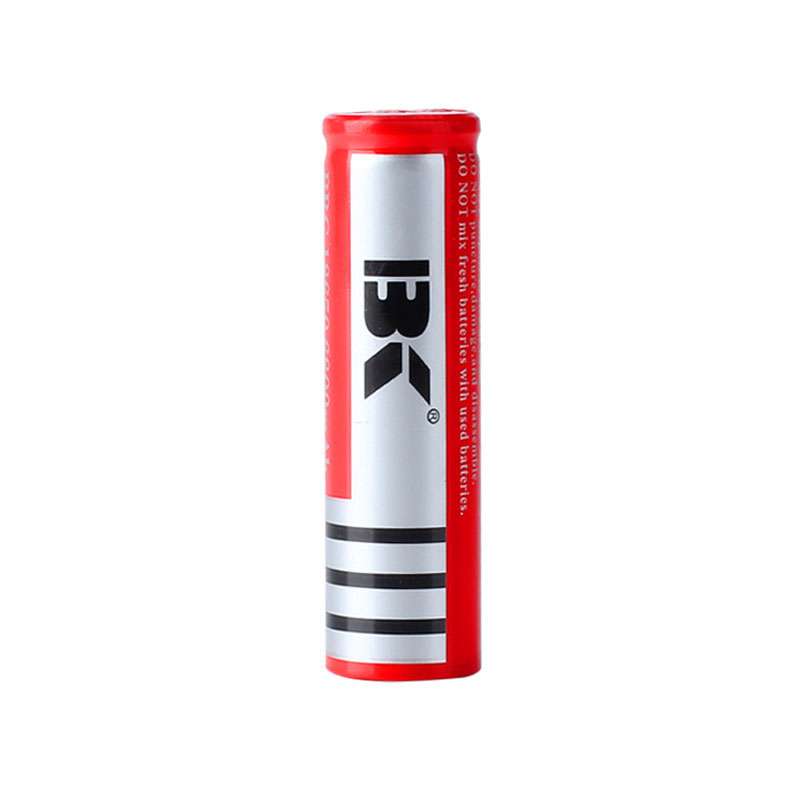 Pin sạc 3.7V 18650 đầu bằng dùng cho đèn pin, loa, quạt mini cầm tay