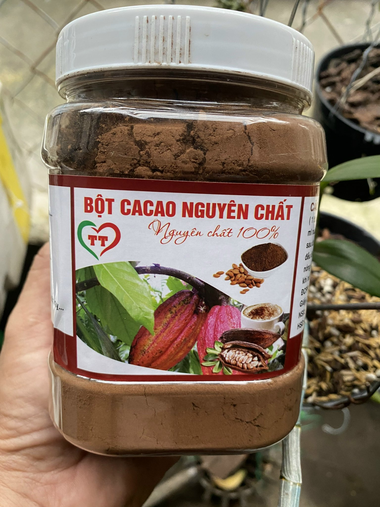 Bột cacao nguyên chất 500g