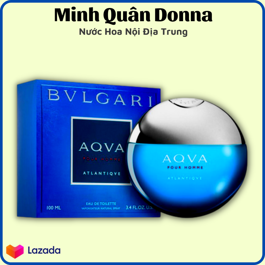Nước Hoa Nam Bvlgari Aqva Pour Homme Xanh Dương