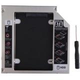 Caddybay mỏng 9.5mm chuẩn SATA dùng để lắp thêm 1 ổ cứng / SSD thay vào vị trí của ổ DVD