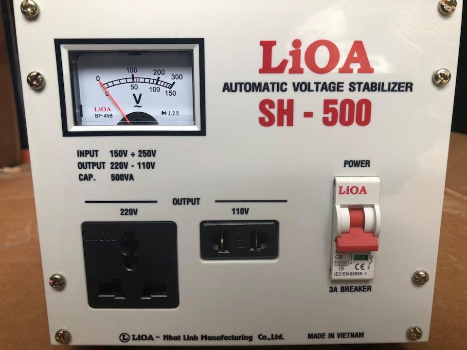 Ổn áp lioa sh 500