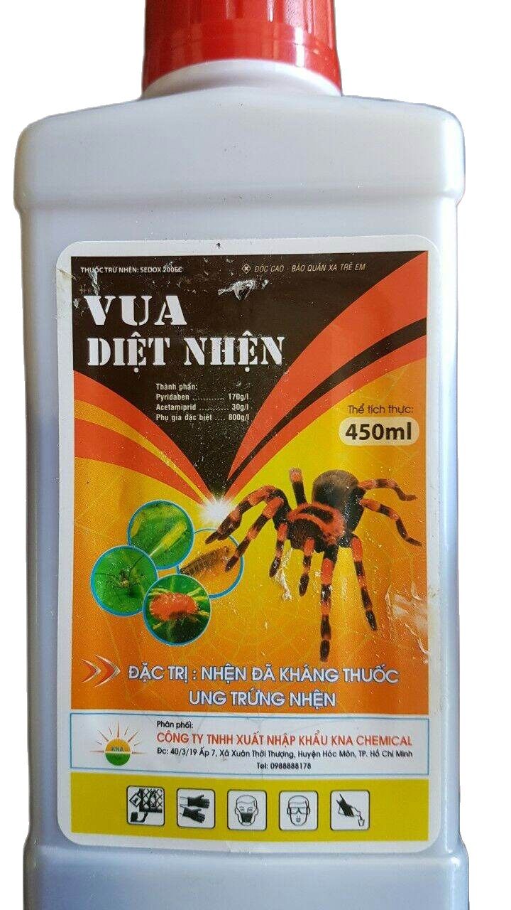 Thuốc trừ nhện đỏ Vua diệt nhện SEDOX 200EC chai 450ml trừ nhện đỏ nhện lông nhung nhện gié trừ nhện đã kháng thuốc làm ung trứng nhện