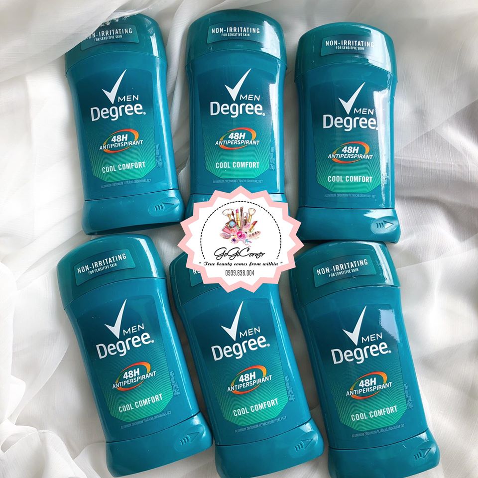 LĂN KHỬ MÙI NAM DEGREE MEN COOL COMFORT 76GR