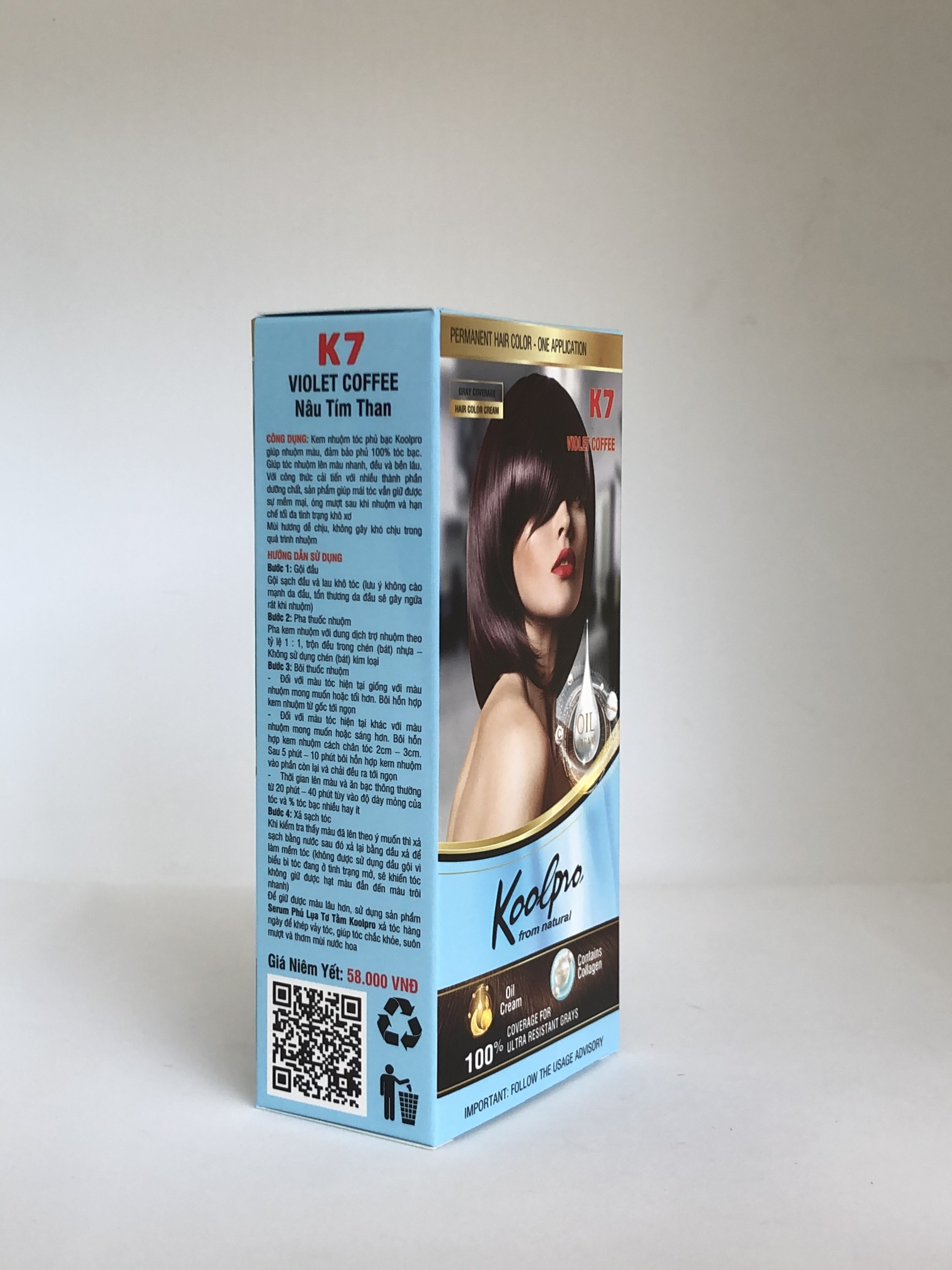 Thuốc nhuộm tóc KoolPro màu nâu hạt dẻ là một sự lựa chọn đáng giá cho những ai muốn trở nên trẻ trung và quyến rũ hơn. Màu nâu hạt dẻ khiến cho mái tóc của bạn trở nên ấm áp và thân thiện hơn. Hãy cùng xem hình ảnh để nhận ra sức mạnh của loại thuốc nhuộm tóc này đối với vẻ đẹp của bạn.