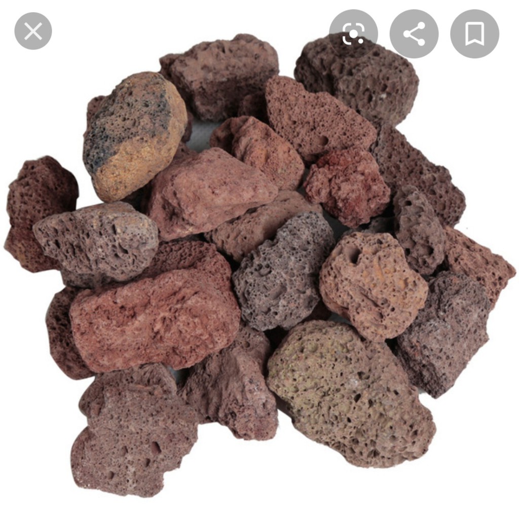 Nham thạch đỏ dùng cho hồ cá cảnh 1kg