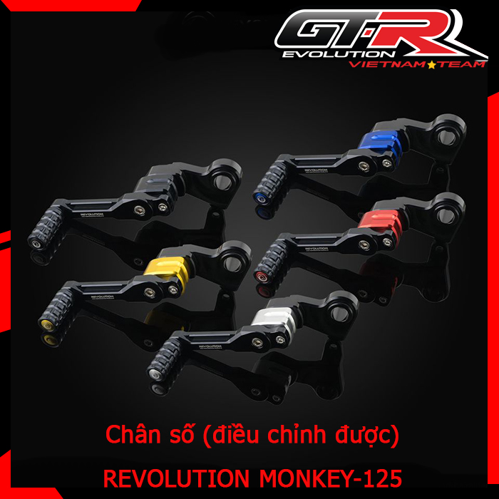 Chân số / cần số cnc revolution monkey125 msx125