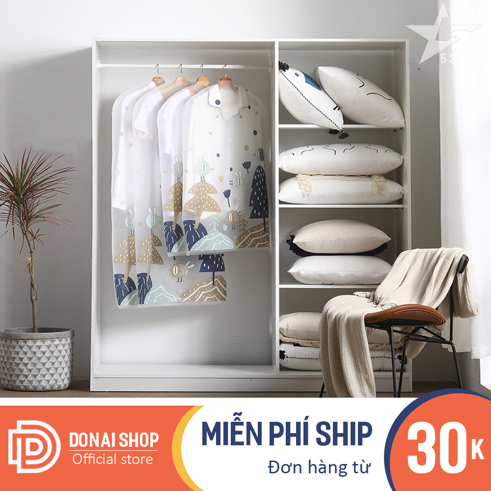 Túi bọc quần áo chống bụi, chống thấm nước, chống ẩm 38.tbqa.donai
