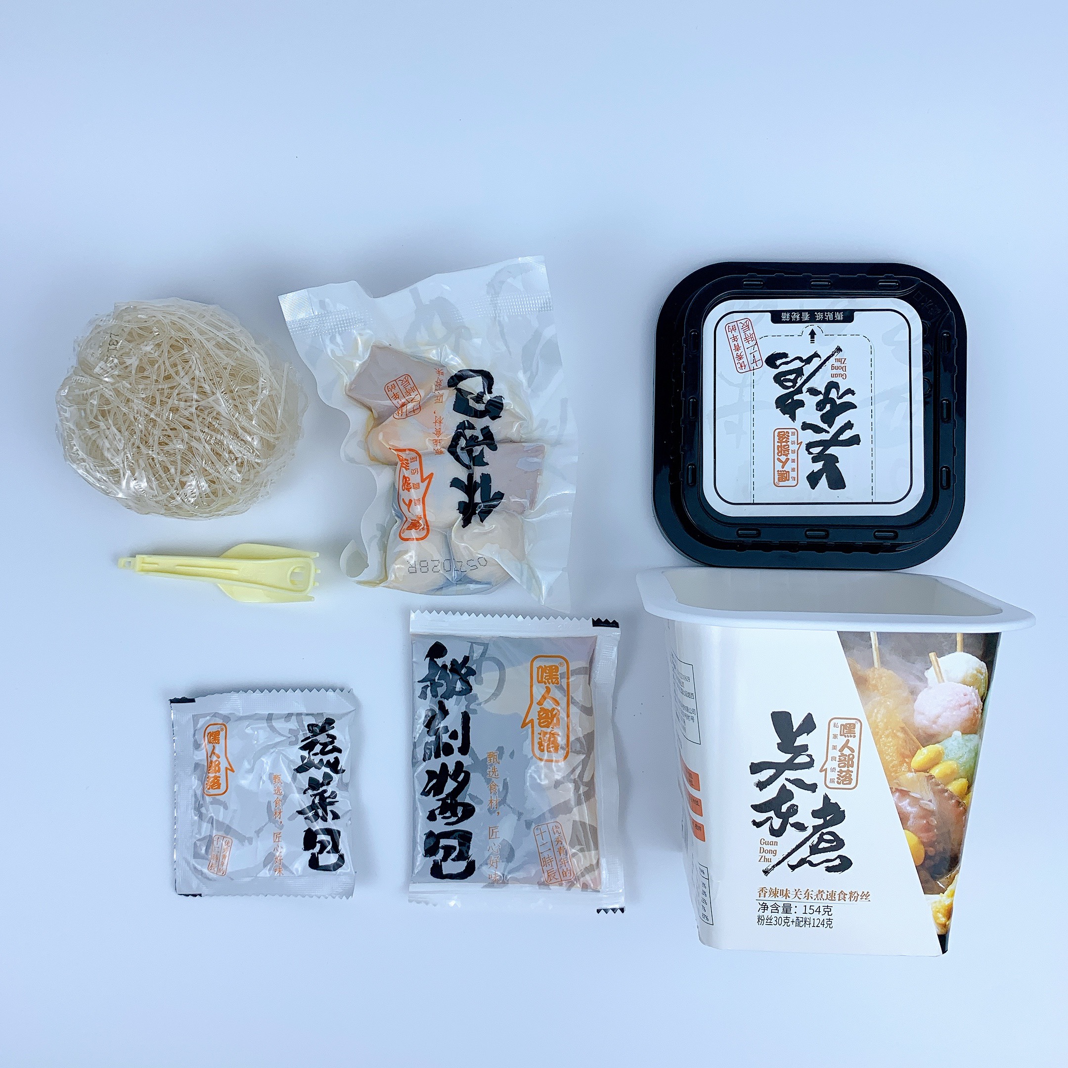 Lẩu cốc viên hải sản full topping - hộp 154gr