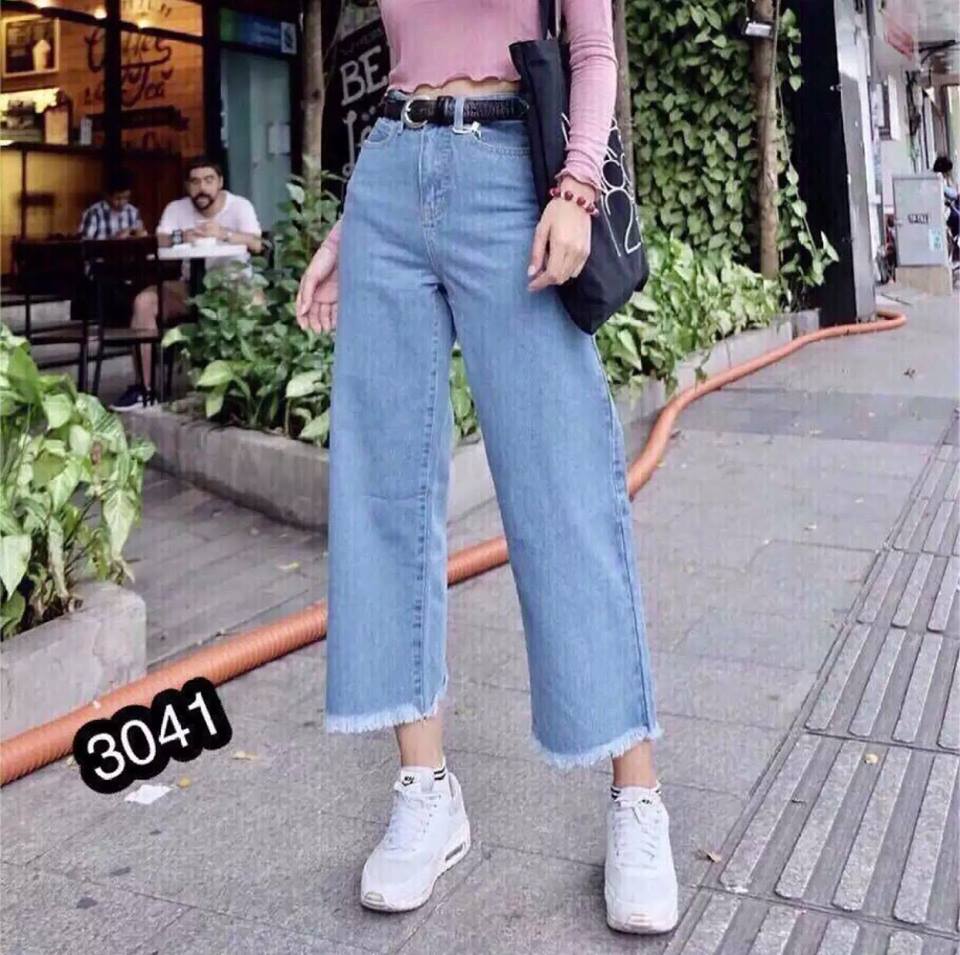 [HCM]quần jean ống rộng siêu hót kp-06 ku phong shop
