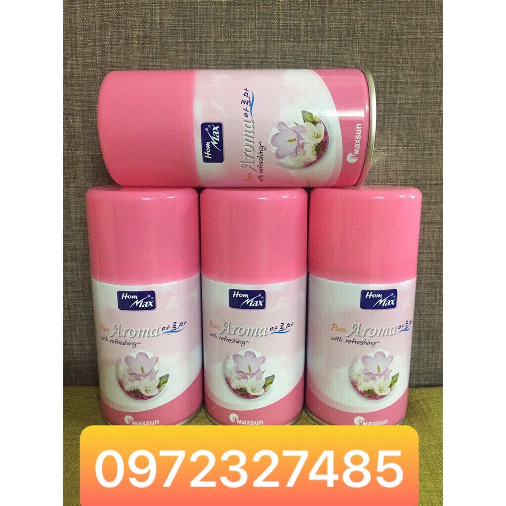 Nước thơm xịt phòng Hàn Quốc- Aroma Hommax