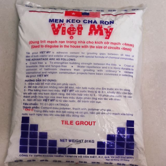 Keo chà ron Việt Mỹ bịch 1Kg