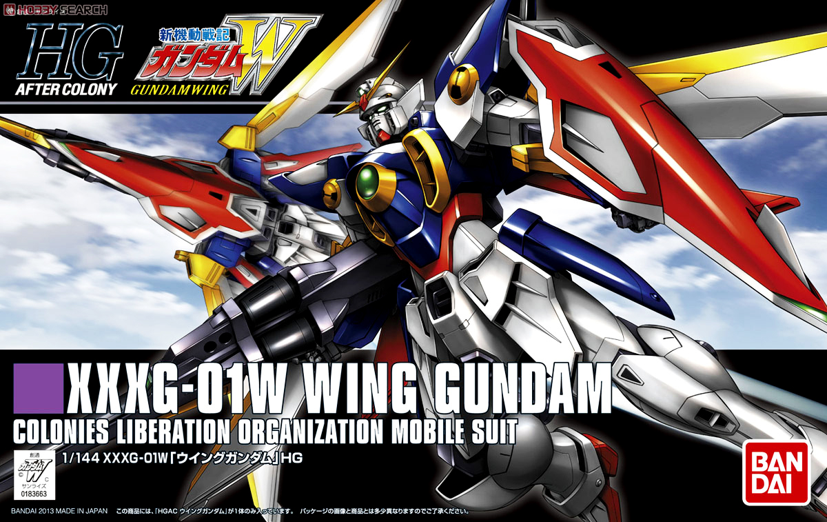 Mô hình lắp ráp Gundam Bandai HG 162 Wing Gundam