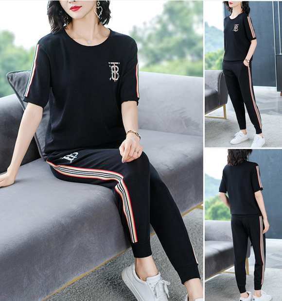 [HCM]Bộ đồ thể thao phối sọc cao cấp thêu BT cotton 100% mịn mát không xù lông sọc nhập quảng châu form đồ chuẩn đẹp măc mùa thuTT389