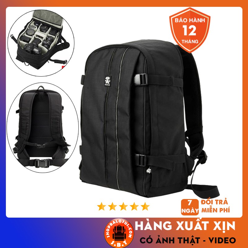 Balo máy ảnh Crumpler JackPack Full Photo Backpack Camera có ngăn laptop Chống Nước Chống Sốc Chống Nước tốt