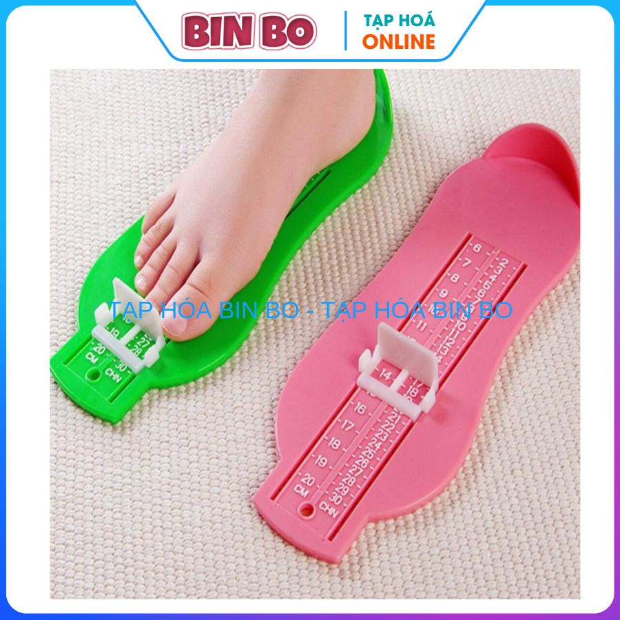 Thước đo kích cỡ bàn chân cho bé