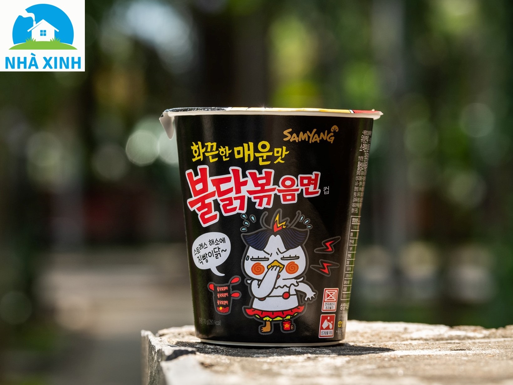 Combo 2 ly - mì ly khô gà cay samyang hàn quốc 70g