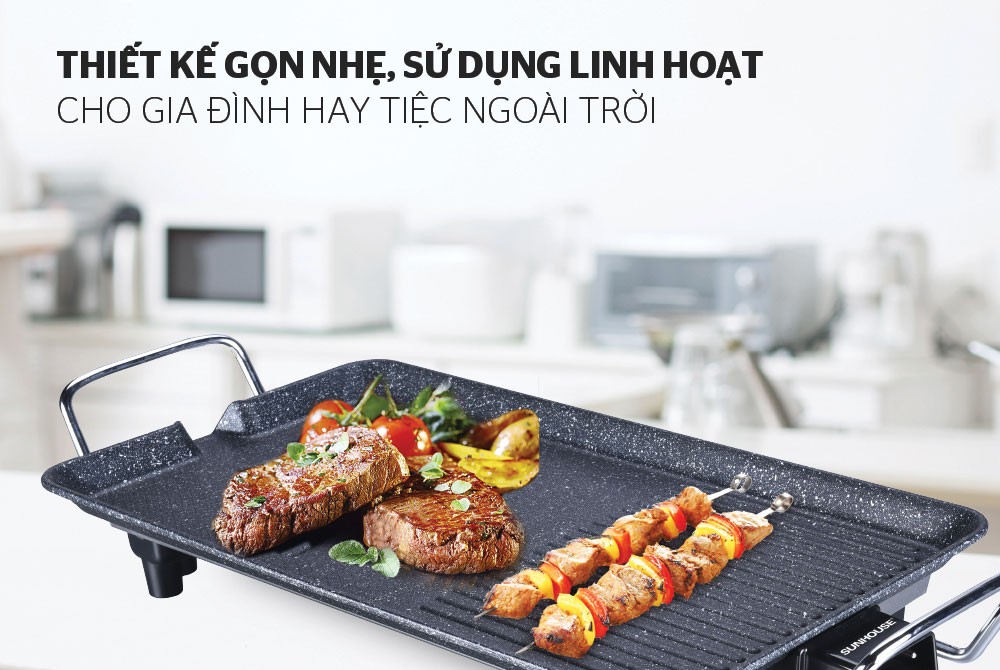 Bếp nướng điện sunhouse shd4607