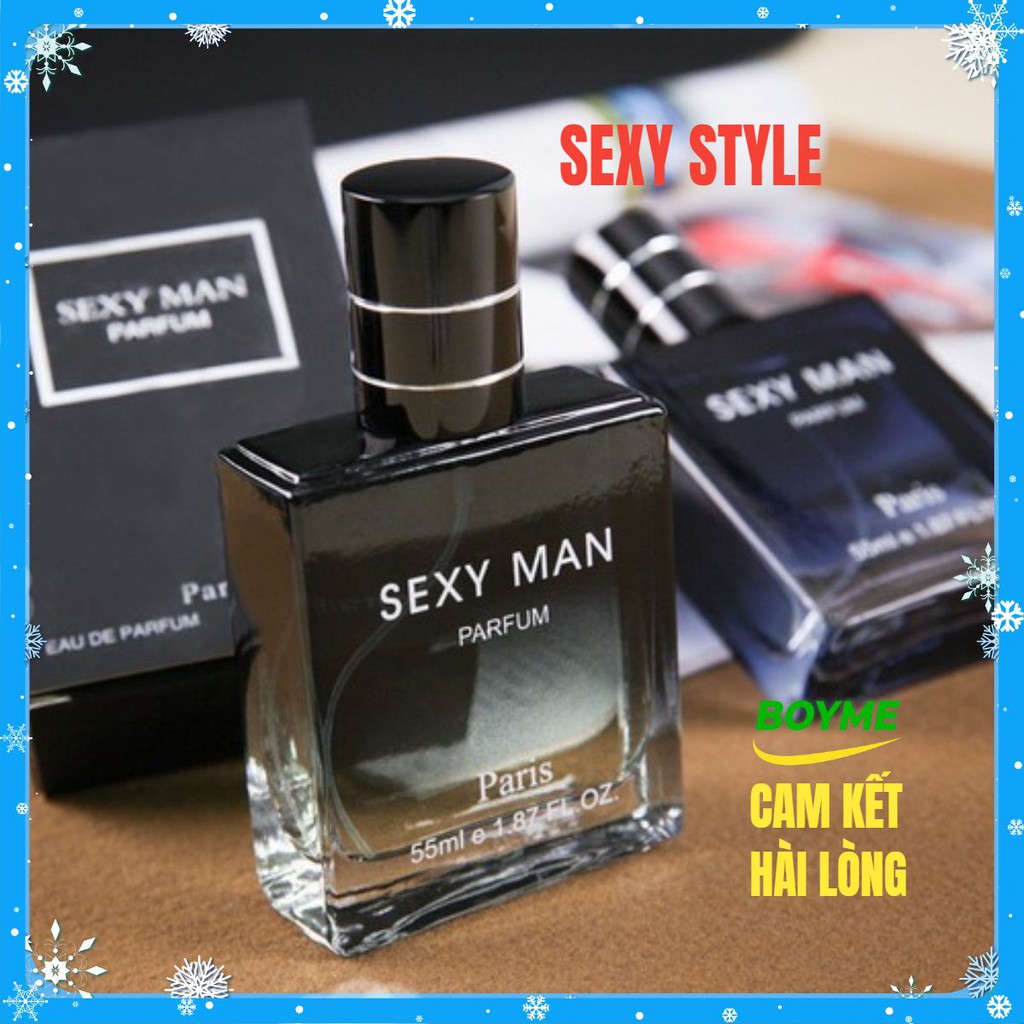 Nước hoa nam mini sexy man 💖 nước hoa nam chính hãng thơm lâu phong cách sexy nam tính
