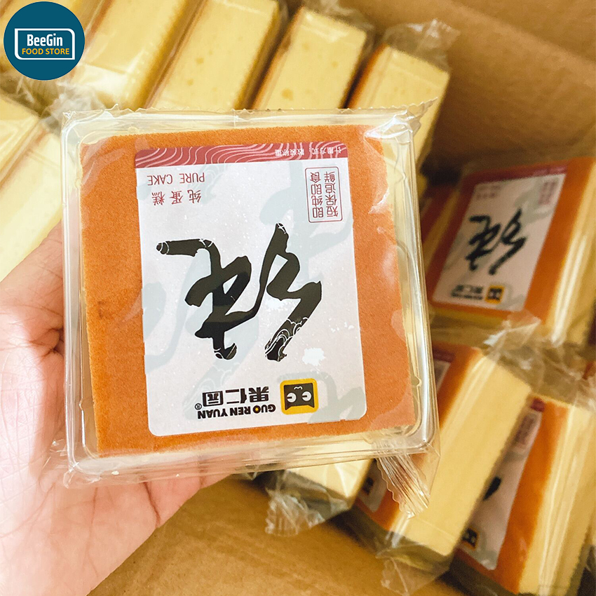 Hộp nửa kí bánh bông lan shougong mông lép đài loan - beegin food