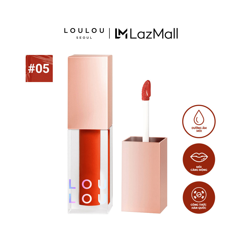 Son tint Loulou màu 05  Pumpkin Pie Cam đất 3g