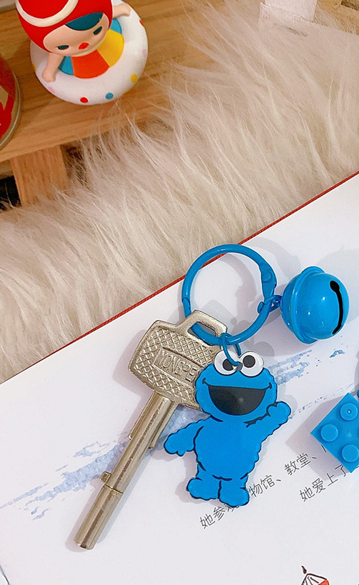 [HCM]Móc Khóa Cookie Monster So Cute