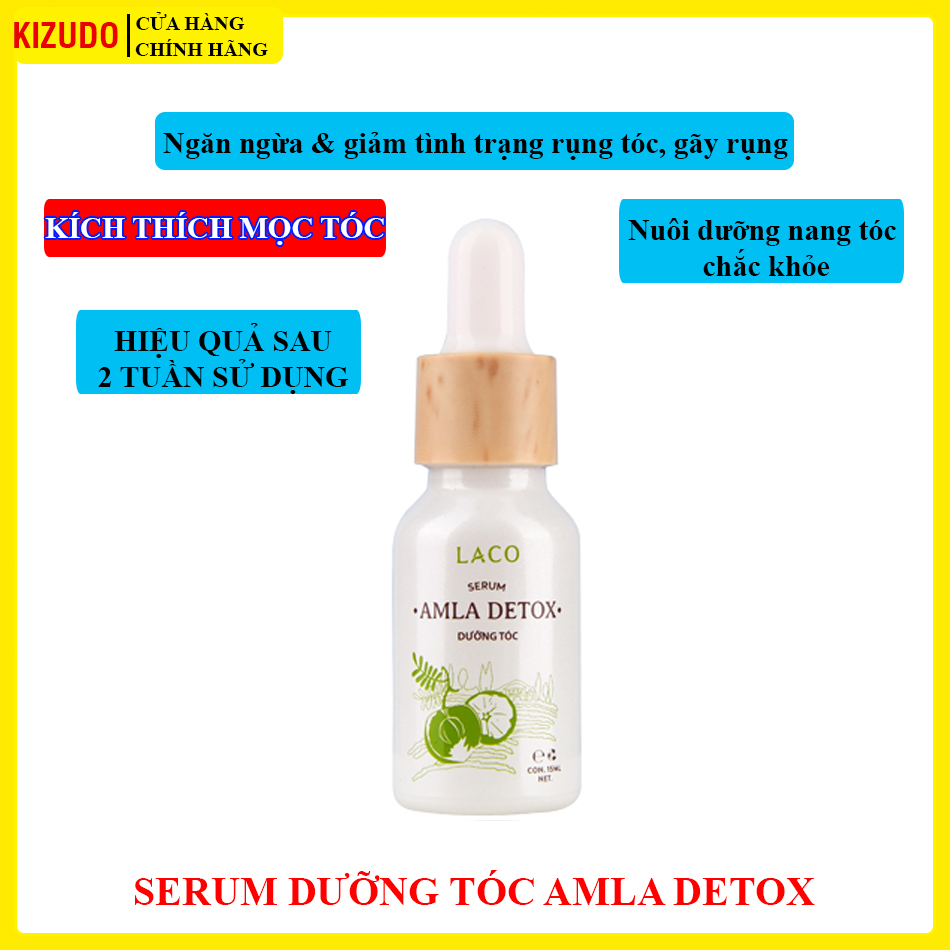 Serum dưỡng tóc amla detox kích mọc tóc